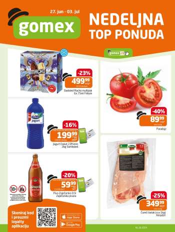 Gomex katalog - 27.06.2024 - 03.07.2024.