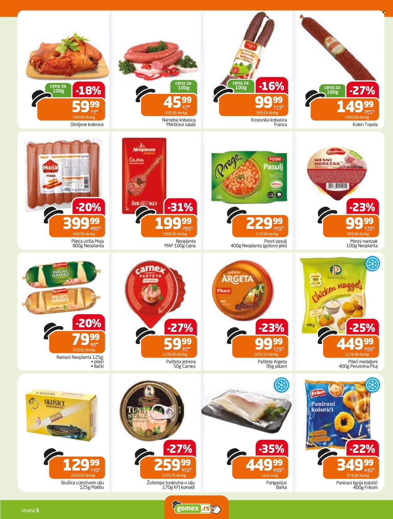 Gomex katalog - 27.06.2024 - 03.07.2024. Stranica 5