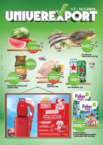Univerexport katalog - 01.07.2024 - 14.07.2024.