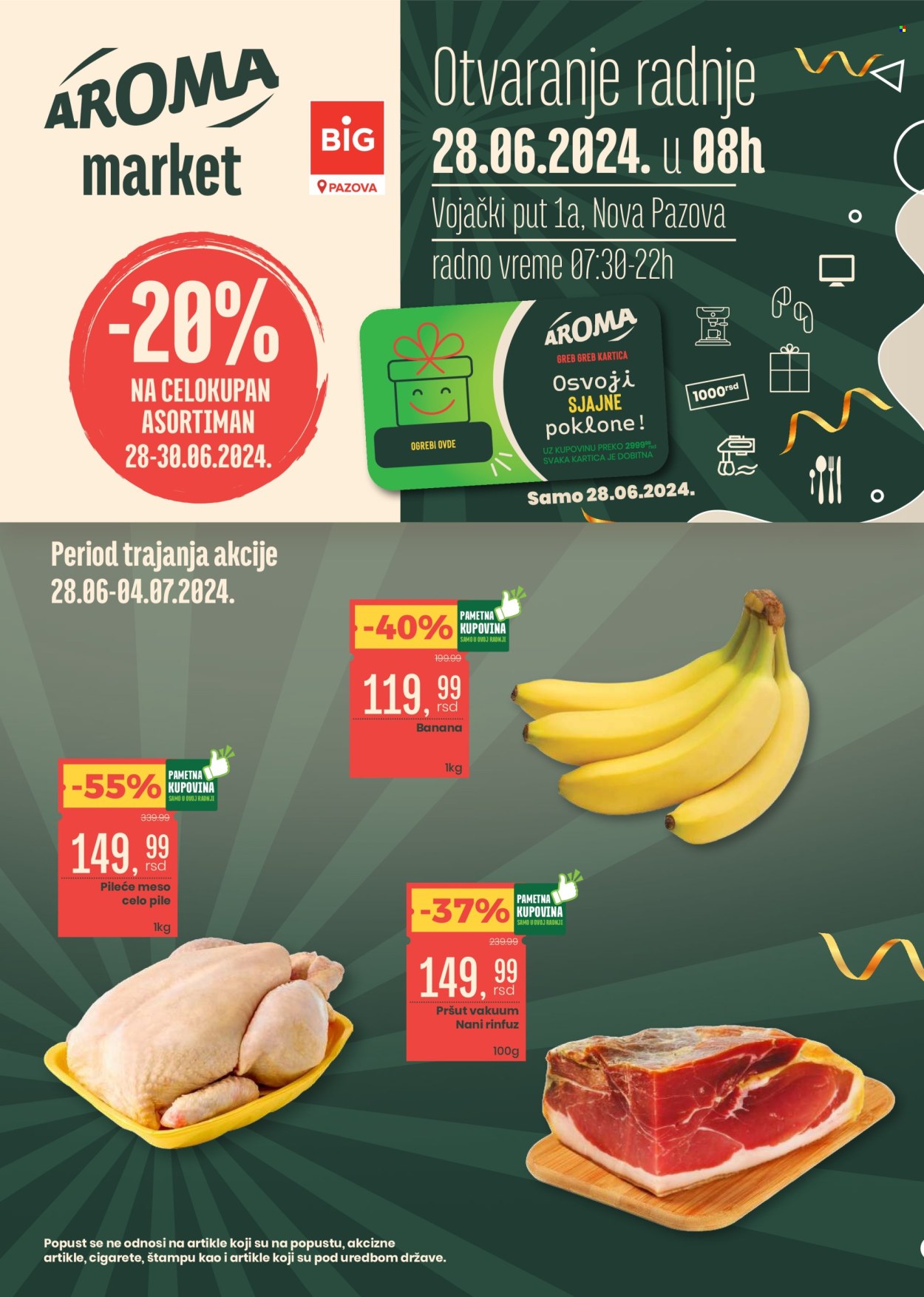 Aroma Market katalog - 28.06.2024 - 04.07.2024. Stranica 1