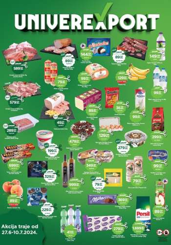 Univerexport katalog - 27.06.2024 - 10.07.2024.