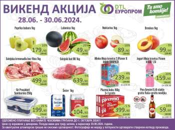 Europrom katalog - 28.06.2024 - 30.06.2024.