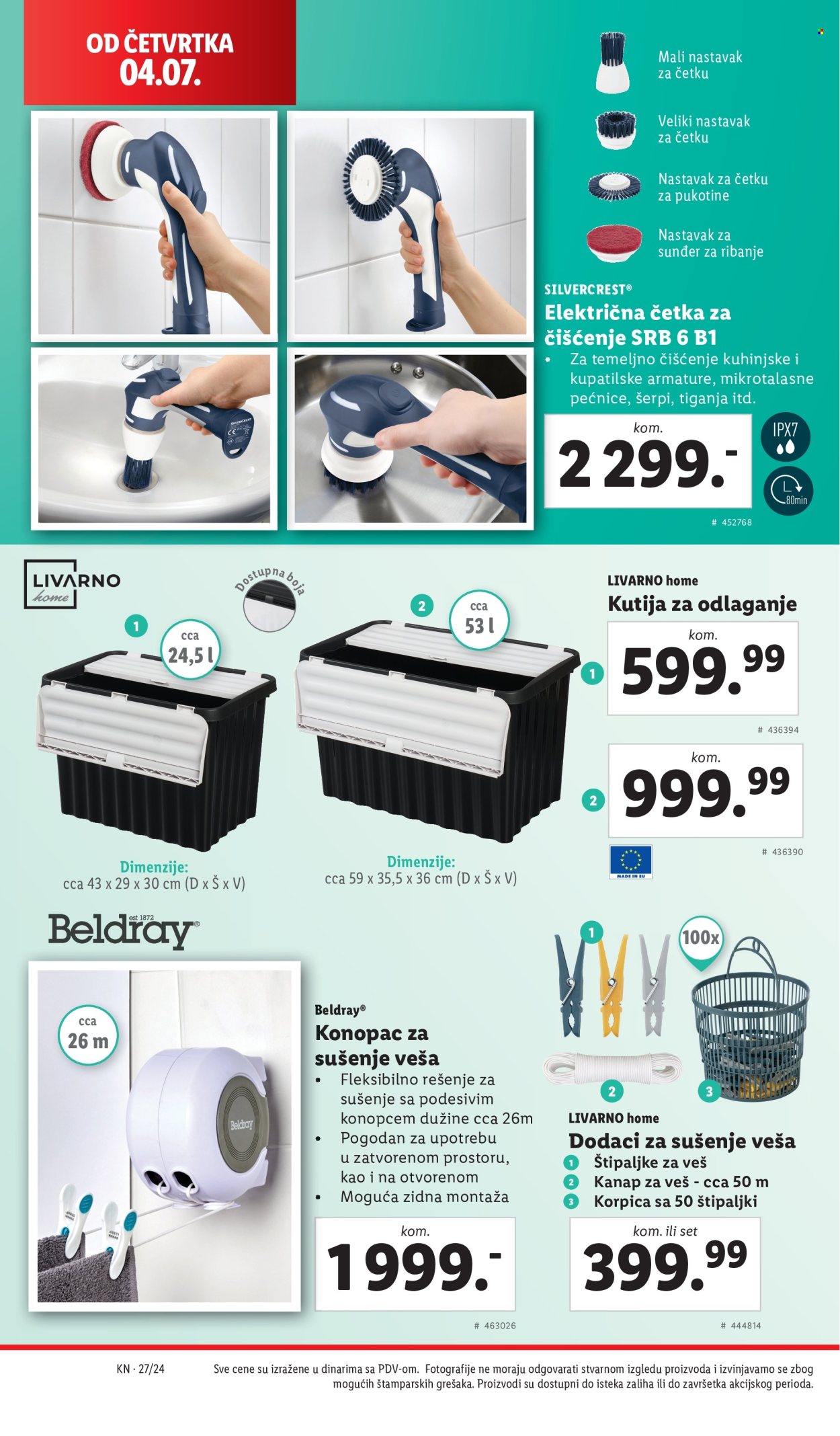 Lidl katalog - 04.07.2024 - 10.07.2024. Stranica 4