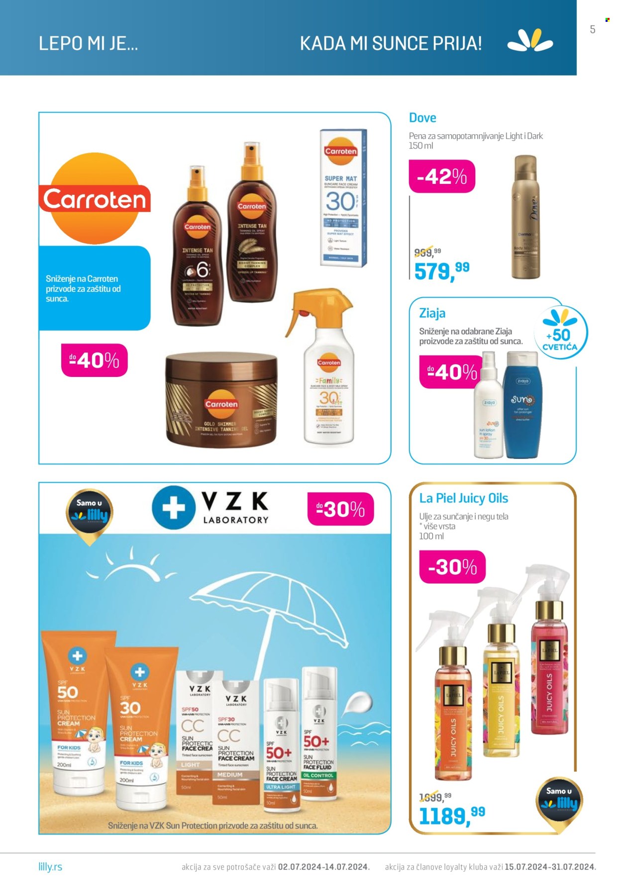 Lilly Drogerie katalog - 01.07.2024 - 31.07.2024. Stranica 5