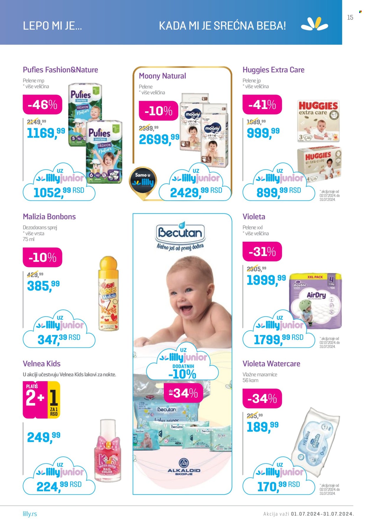 Lilly Drogerie katalog - 01.07.2024 - 31.07.2024. Stranica 15