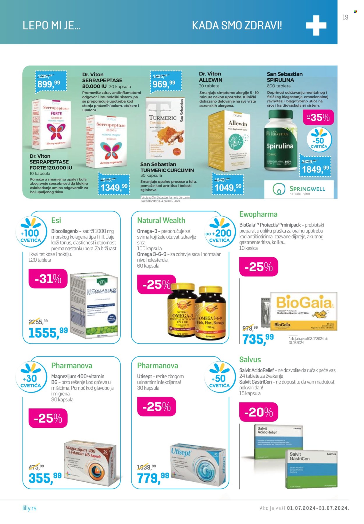 Lilly Drogerie katalog - 01.07.2024 - 31.07.2024. Stranica 19