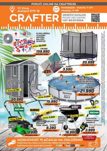 Crafter katalog - 01.07.2024 - 30.07.2024.