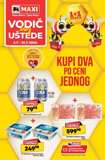 Maxi katalog - 04.07.2024 - 10.07.2024.