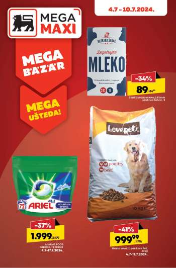 Mega Maxi katalog - 04.07.2024 - 10.07.2024.