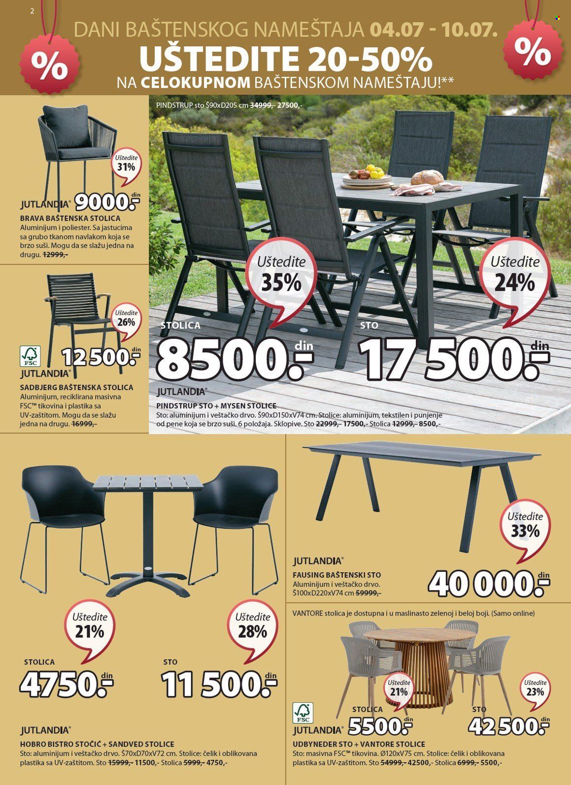 JYSK katalog - 04.07.2024 - 17.07.2024. Stranica 3