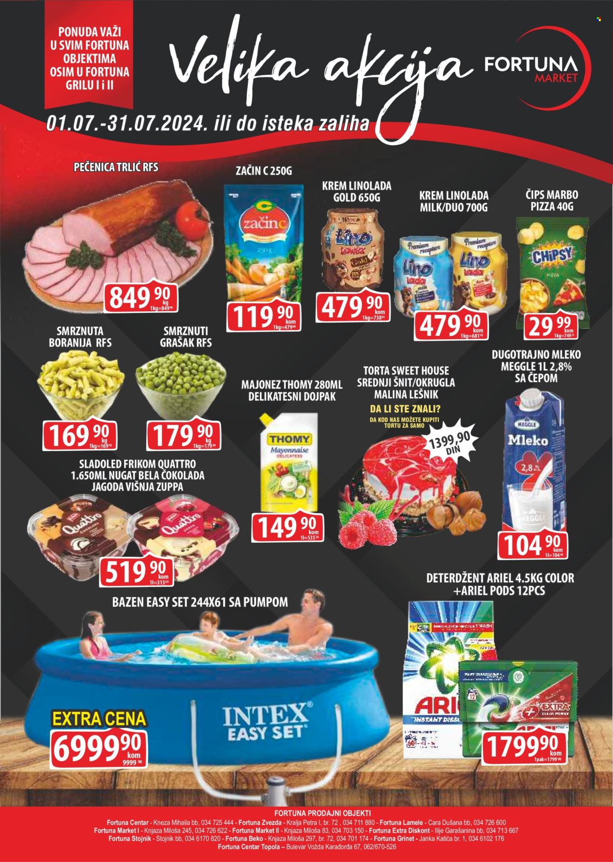 Fortuna Market katalog - 01.07.2024 - 31.07.2024. Stranica 1
