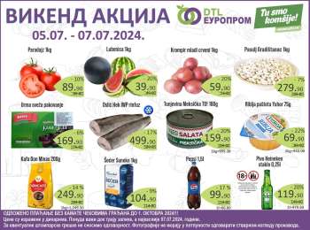 Europrom katalog - 05.07.2024 - 07.07.2024.