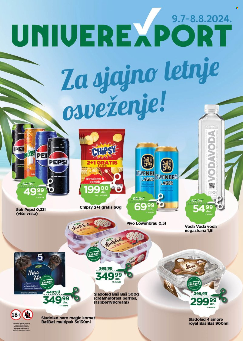 Univerexport katalog - 09.07.2024 - 08.08.2024. Stranica 1