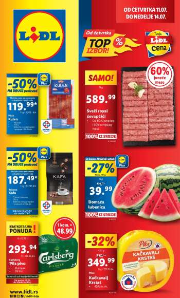 Lidl katalog - 11.07.2024 - 17.07.2024.