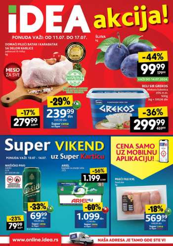 Idea katalog - 11.07.2024 - 17.07.2024.