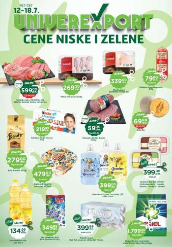 Univerexport katalog - 12.07.2024 - 18.07.2024.