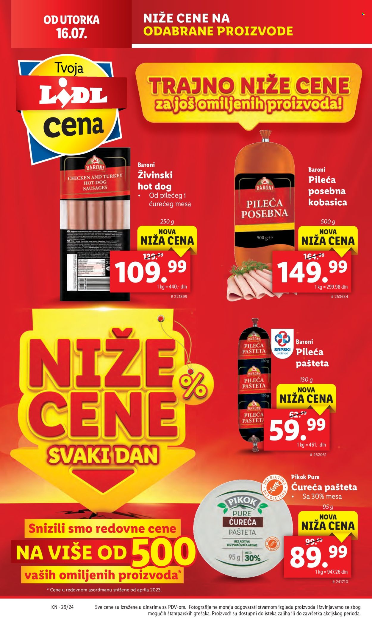 Lidl katalog - 18.07.2024 - 24.07.2024. Stranica 6