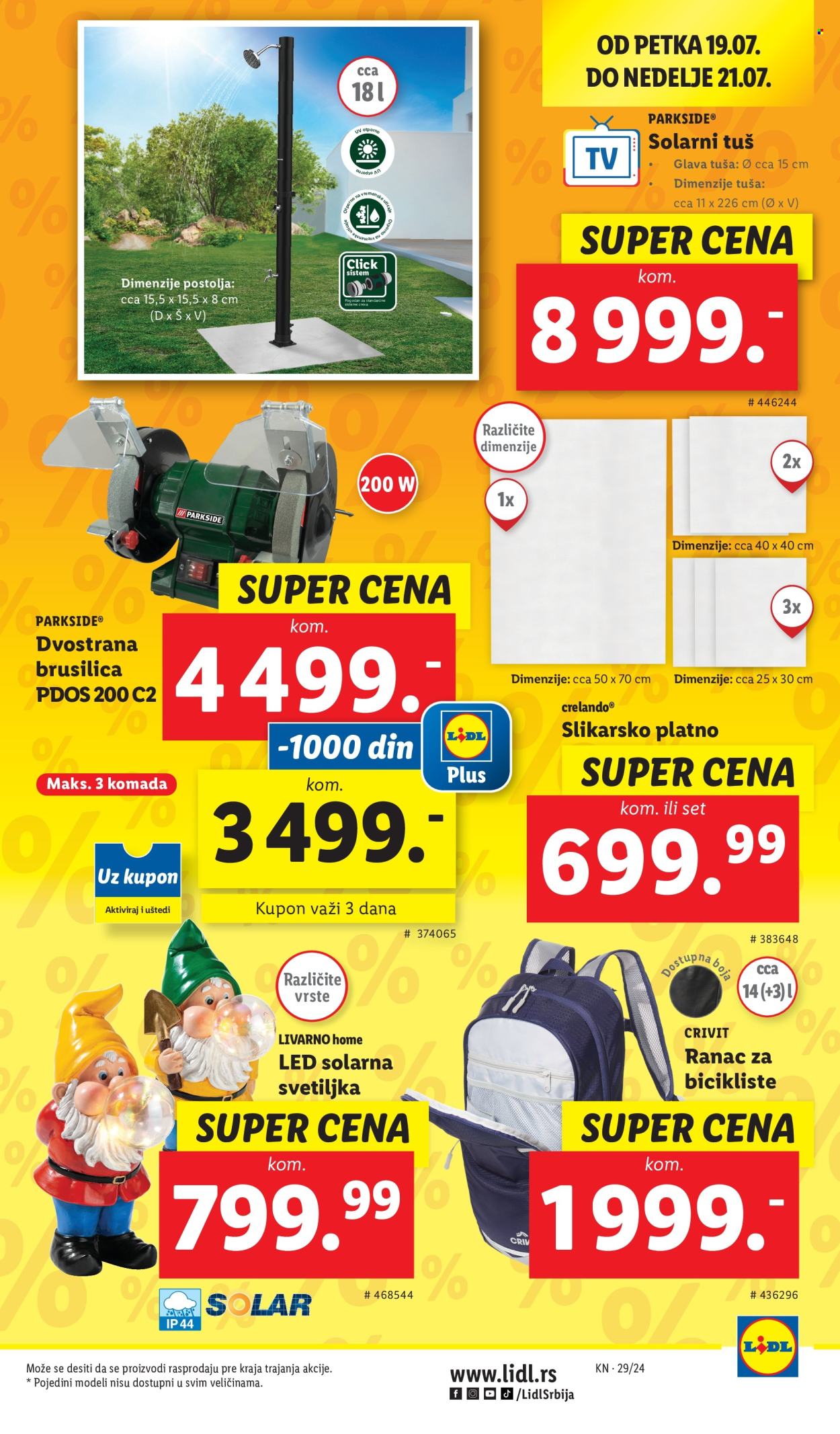 Lidl katalog - 18.07.2024 - 24.07.2024. Stranica 15