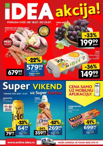 Idea katalog - 18.07.2024 - 24.07.2024.