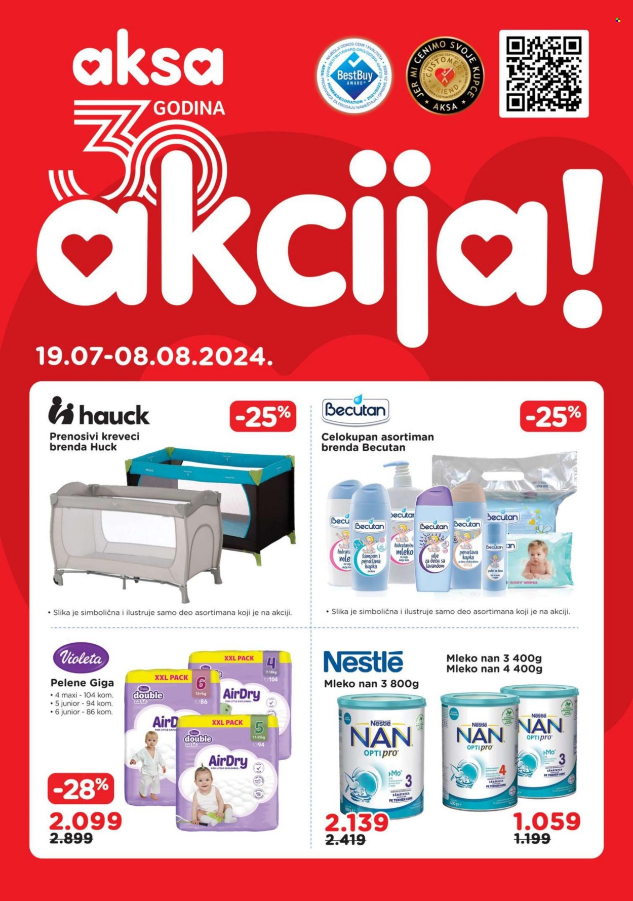 Aksa katalog - 19.07.2024 - 08.08.2024. Stranica 1
