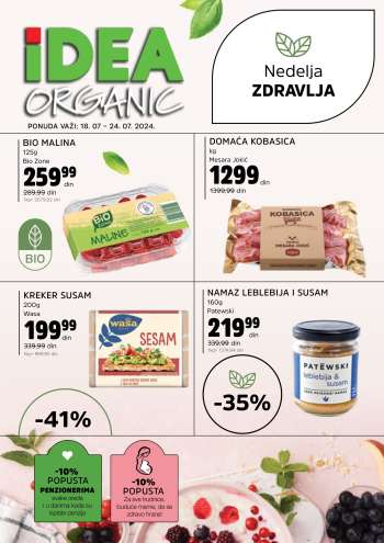 Idea katalog - 18.07.2024 - 24.07.2024.