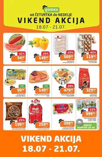 Gomex katalog - 18.07.2024 - 21.07.2024.