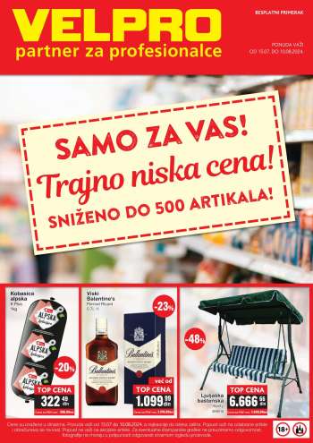 Velpro katalog - 15.07.2024 - 10.08.2024.