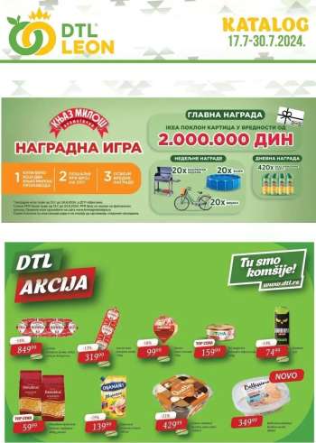 Leon Diskont katalog - 17.07.2024 - 30.07.2024.