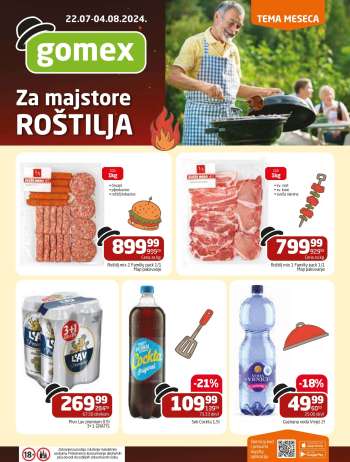 Gomex katalog - 22.07.2024 - 04.08.2024.