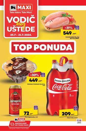 Maxi katalog - 25.07.2024 - 31.07.2024.