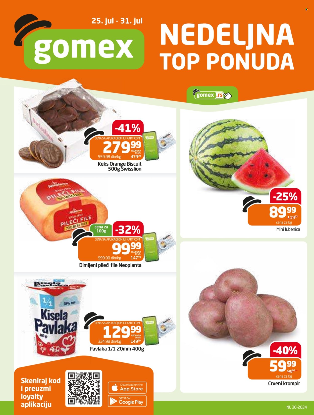 Gomex katalog - 25.07.2024 - 31.07.2024. Stranica 1