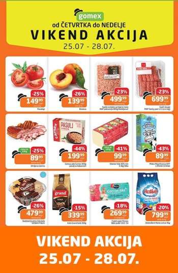 Gomex katalog - 25.07.2024 - 28.07.2024.