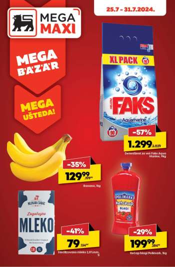 Mega Maxi katalog - 25.07.2024 - 31.07.2024.