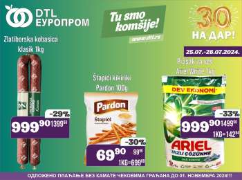 Europrom katalog - 25.07.2024 - 28.07.2024.