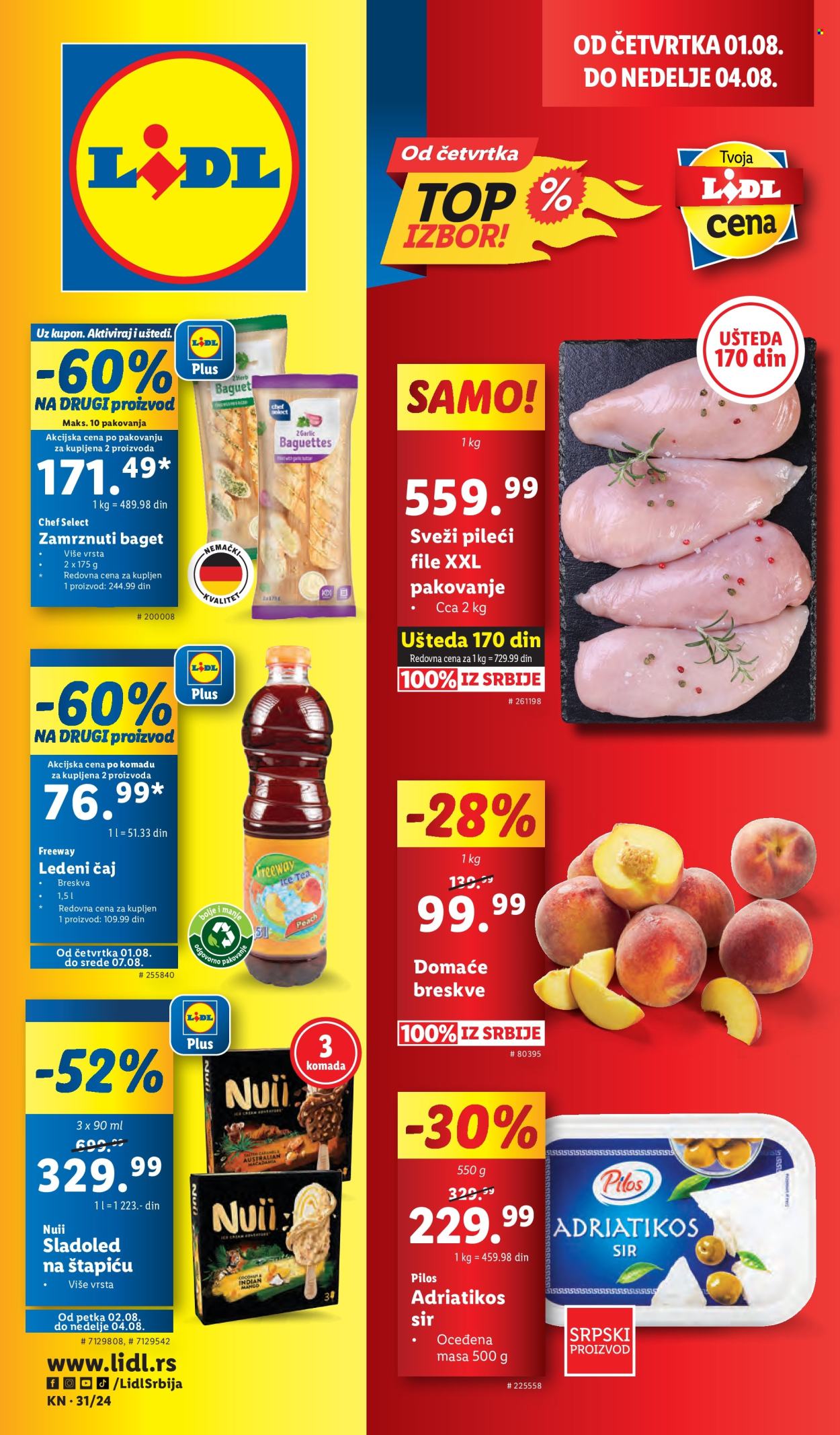 Lidl katalog - 01.08.2024 - 07.08.2024. Stranica 1