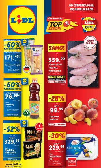 Lidl katalog - 01.08.2024 - 07.08.2024.