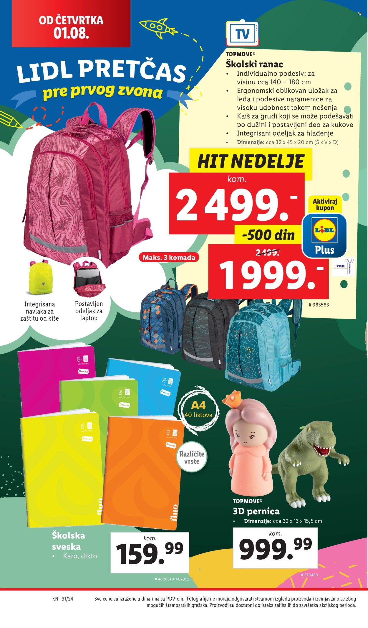 Lidl katalog - 01.08.2024 - 07.08.2024. Stranica 2