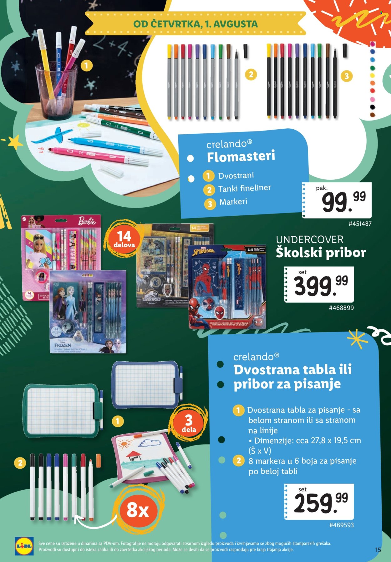 Lidl katalog. Stranica 15