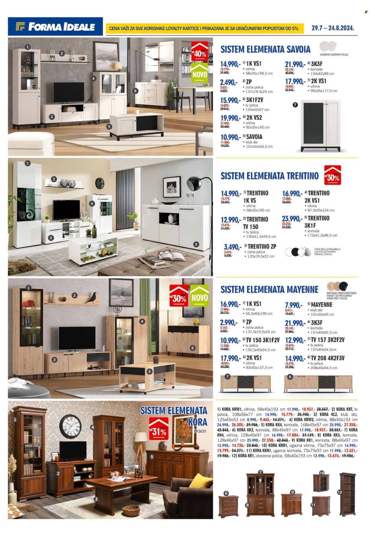 Forma Ideale katalog - 29.07.2024 - 24.08.2024. Stranica 5
