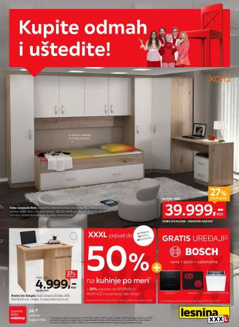 Lesnina XXXL katalog - 29.07.2024 - 25.08.2024.
