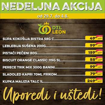 Leon Diskont katalog - 29.07.2024 - 04.08.2024.