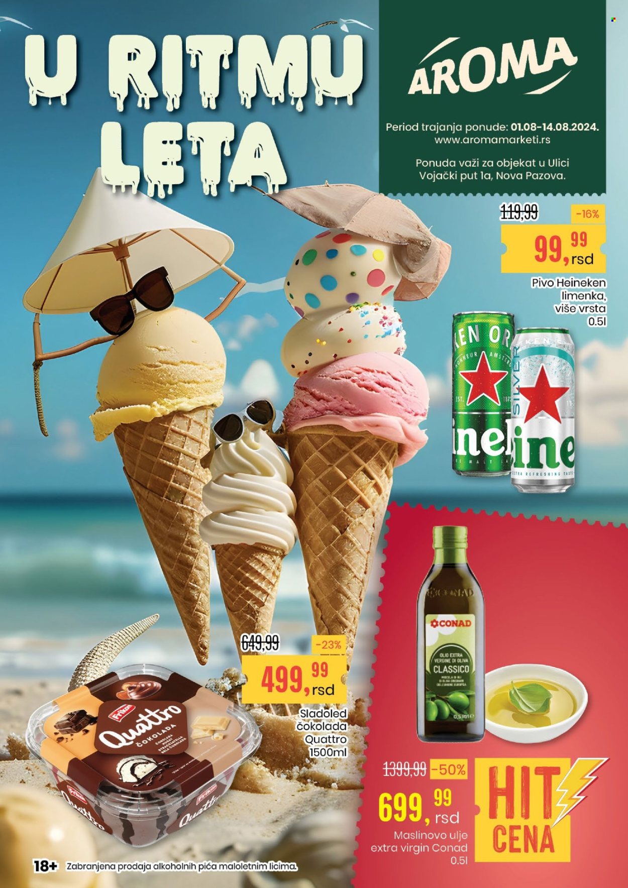 Aroma Market katalog - 01.08.2024 - 14.08.2024. Stranica 1