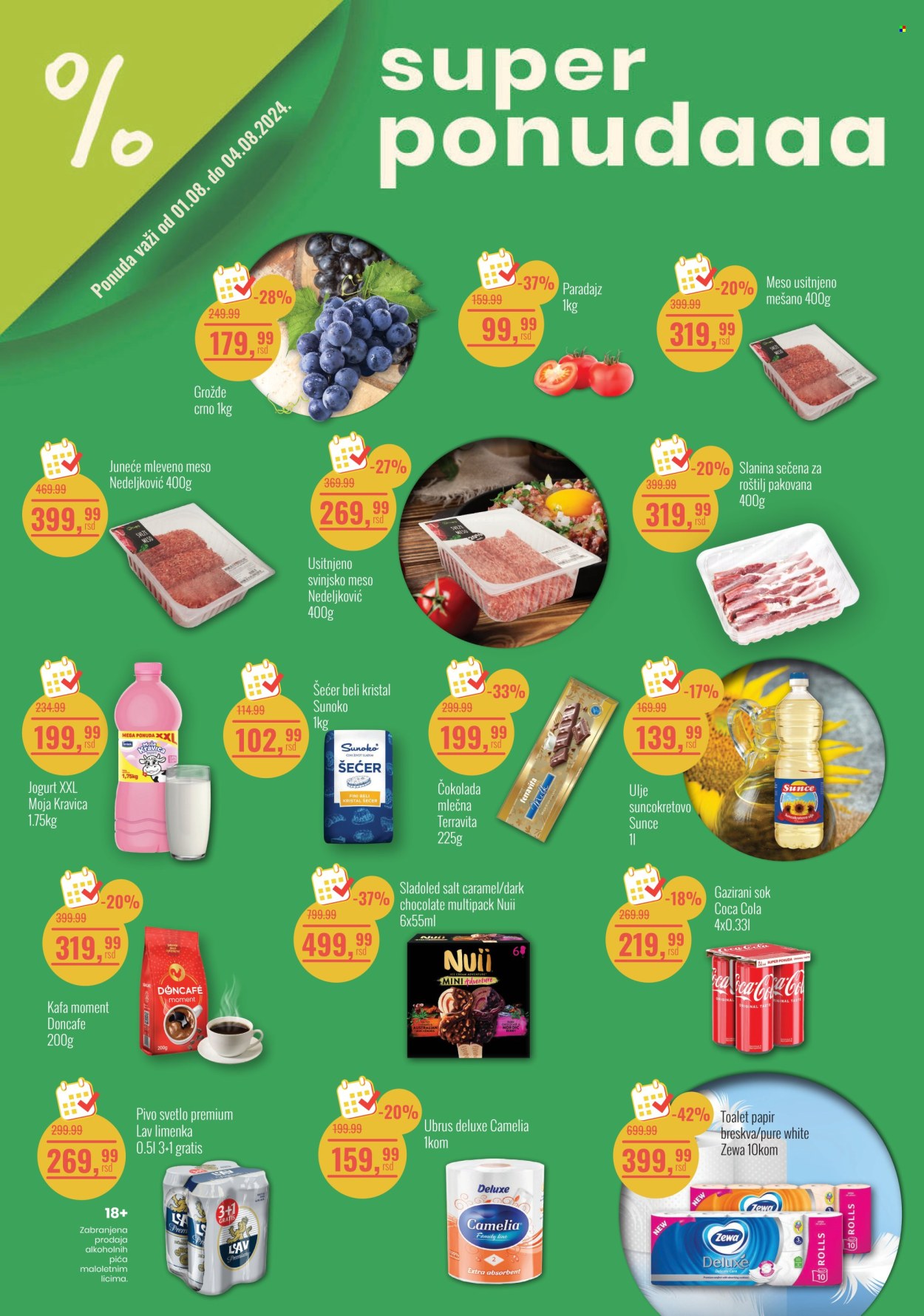 Aroma Market katalog - 01.08.2024 - 04.08.2024. Stranica 1