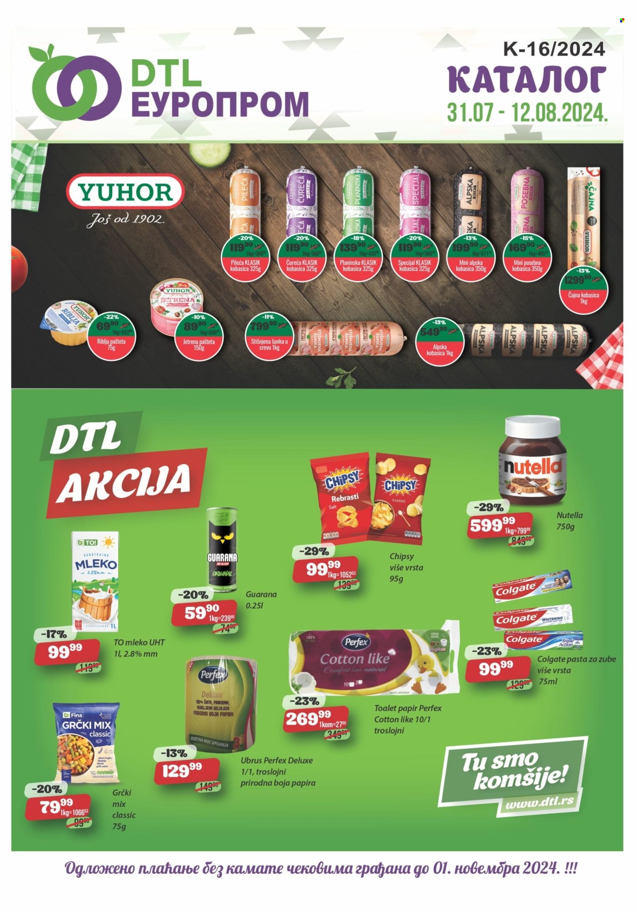 Europrom katalog - 31.07.2024 - 12.08.2024. Stranica 1