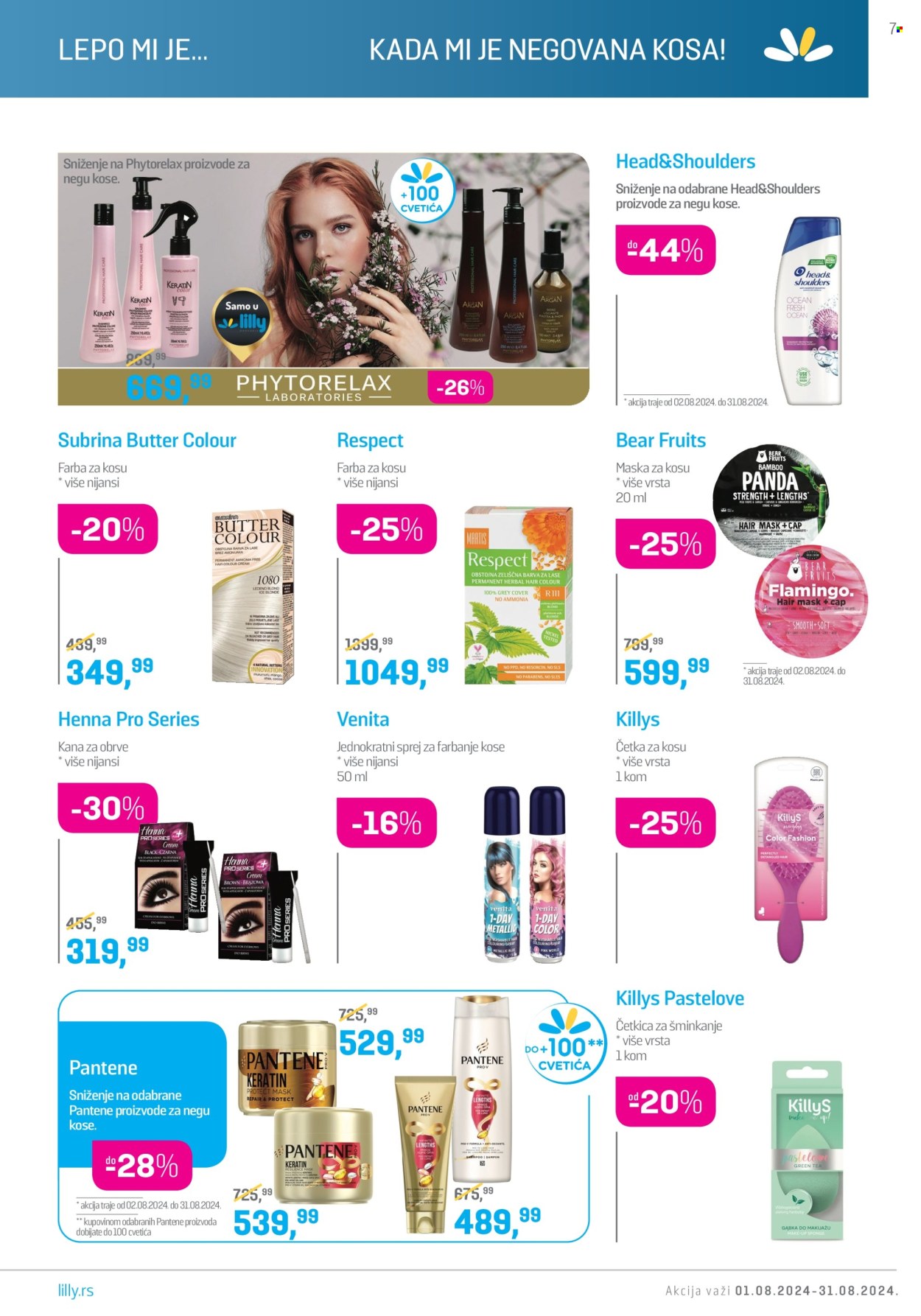 Lilly Drogerie katalog - 01.08.2024 - 31.08.2024. Stranica 7
