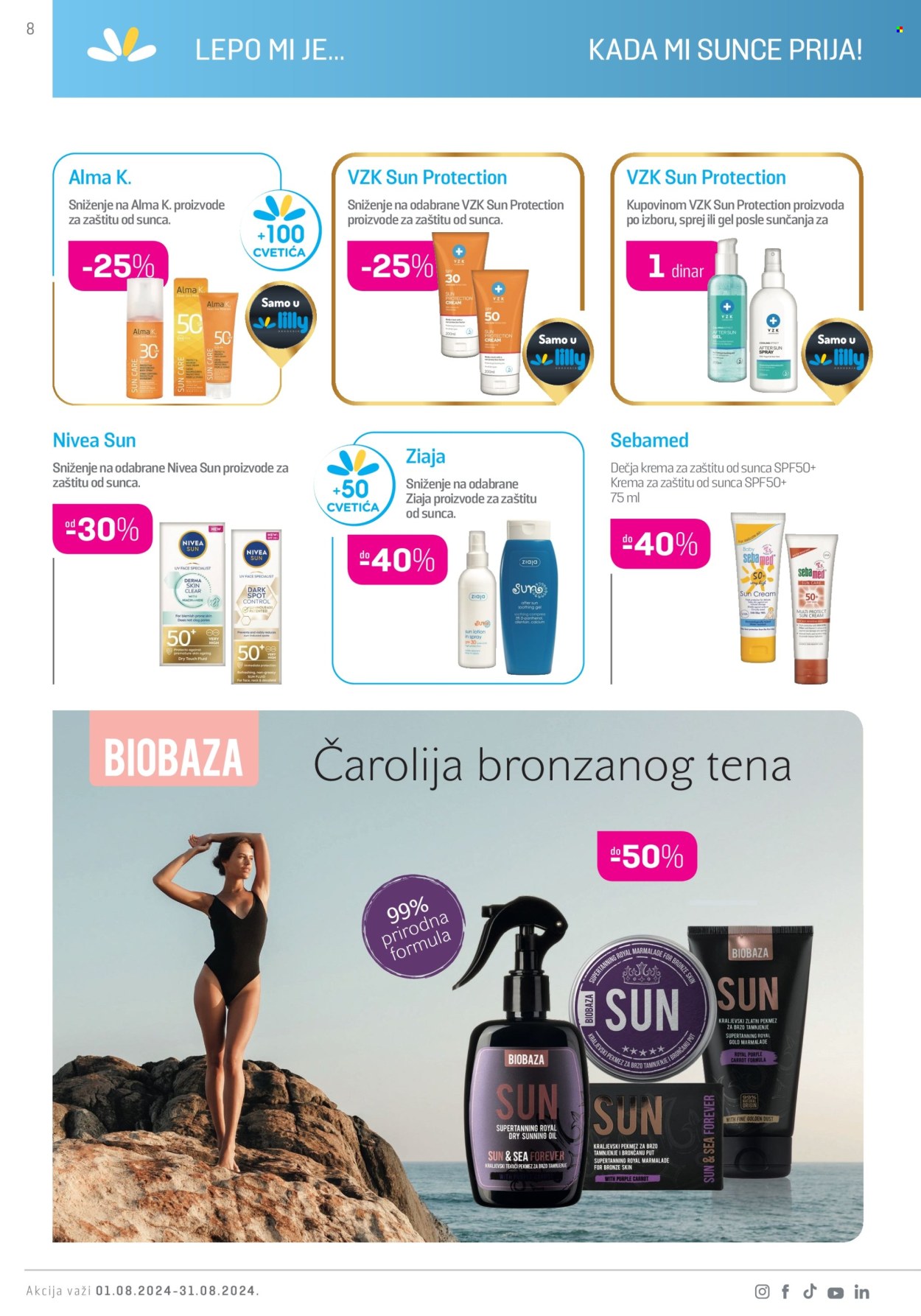 Lilly Drogerie katalog - 01.08.2024 - 31.08.2024. Stranica 8