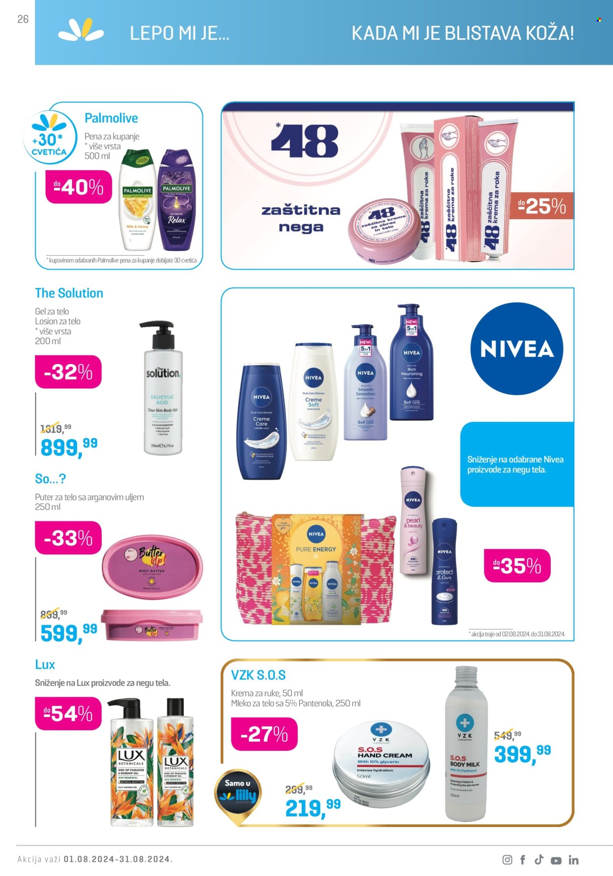 Lilly Drogerie katalog - 01.08.2024 - 31.08.2024. Stranica 26