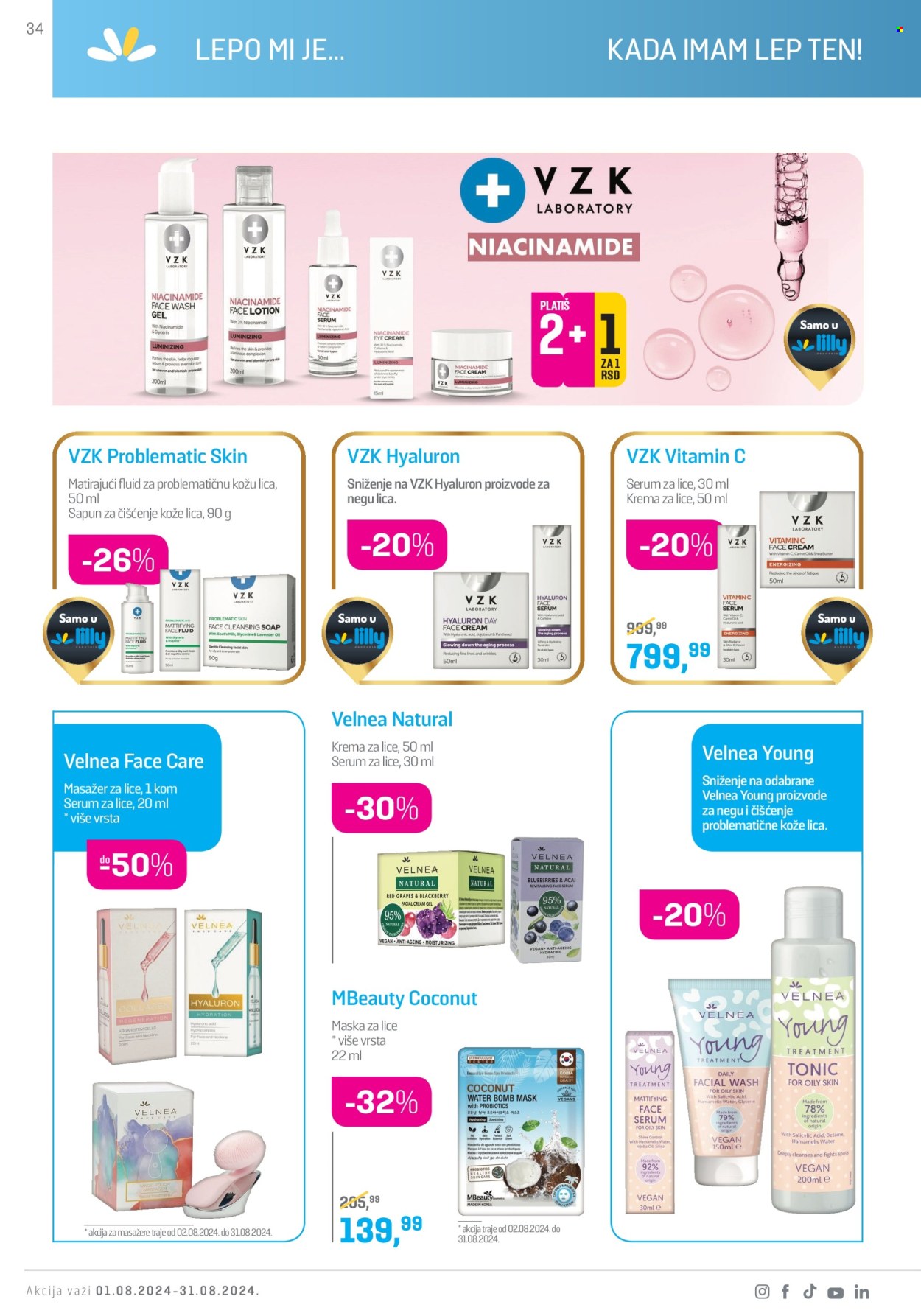 Lilly Drogerie katalog - 01.08.2024 - 31.08.2024. Stranica 34