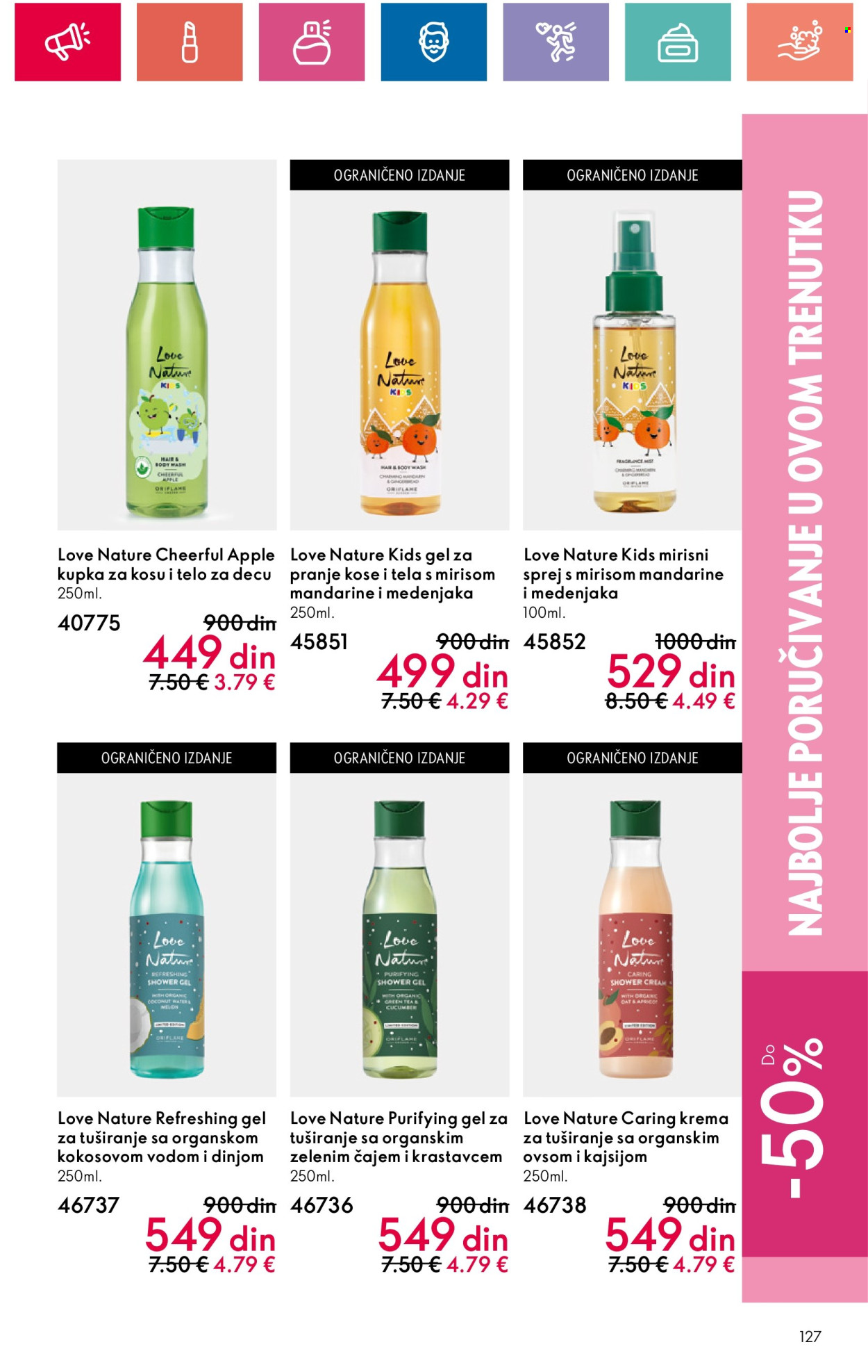 Oriflame katalog - 01.08.2024 - 21.08.2024. Stranica 127