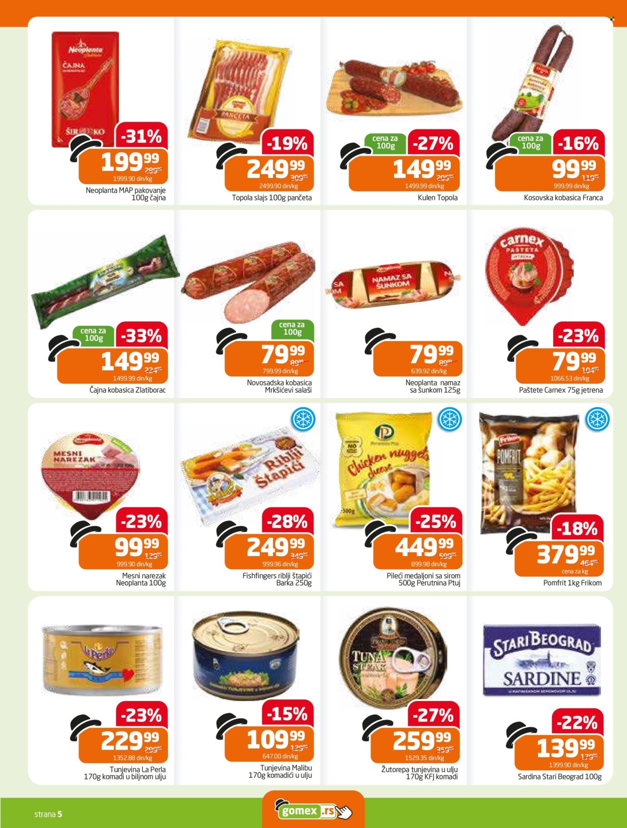 Gomex katalog - 01.08.2024 - 07.08.2024. Stranica 5